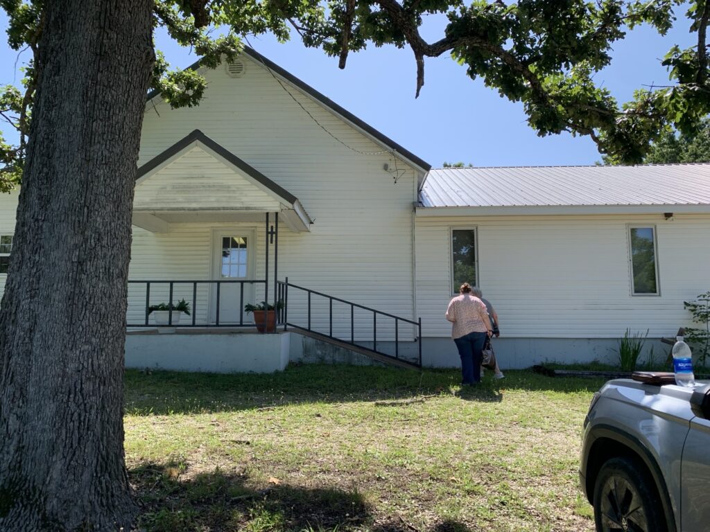 To show what the church looks like today. 